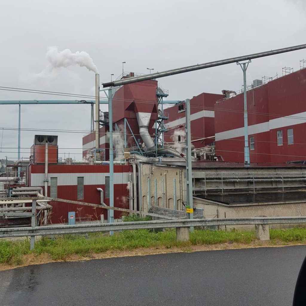 SWEDEN, VÄJA. Mondi Dynäs Paper Mill