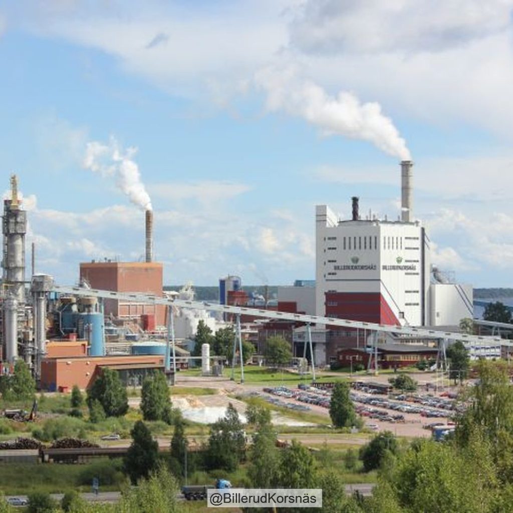 SWEDEN, GRUMS. Gruvön Mill