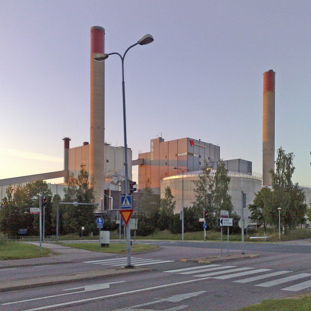 FINLAND. VANTAA Martinlaakso Power Station